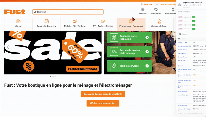 Tealium utag Viewer Demo